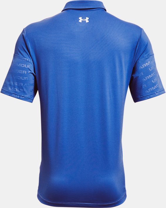 Herren UA Playoff 2.0 Poloshirt in Blockfarben, Blue, pdpMainDesktop image number 5
